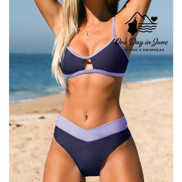 Cupshe Keyhole Bikini Swimsuit Size S - Picture 1 of 7